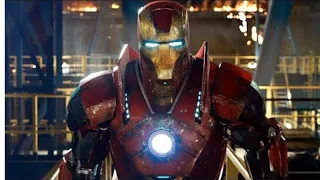 Iron Man Tony Stark vs Aldrich Killian - Final Battle - Fight Scene - Mark 16 Nightclub Suit Up