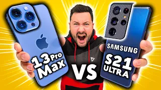 iPhone 13 Pro Max VS Galaxy S21 Ultra: the Big Comparison!