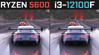 Ryzen 5600 vs i3-12100F in 6 Games