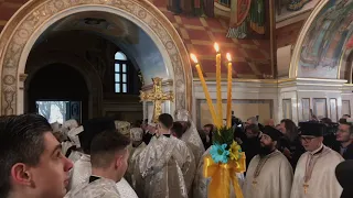 Перша Коляда у Лаврі. Зустріч Митрополита Епіфанія