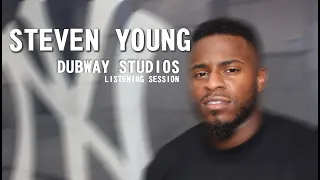 RNB SInger Steven Young Dubway Studios Listening Session | Spate Media