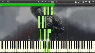 The Witcher 3 - Gaunter O'Dimm - Easy Piano tutorial (Synthesia)