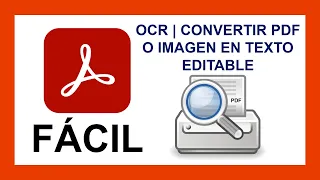 ✅ OCR PDF | Cómo convertir un documento PDF o imagen escaneada en texto editable | Buscar | Copiar