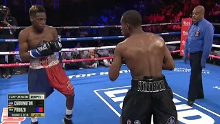 BRUCE CARRINGTON  vs  LUIS POROZO  FEATHERWEIGHTS BOXING DIVISIONS @TNTV