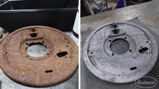 The EASIEST Way to Chemically Remove Rust - Rust Dissolver - Eastwood