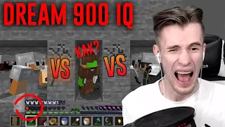 Зак смотрит 9000 IQ СПИДРАНЕР Dream VS 3 ХАНТЕРОВ ПОСЛЕДНИЙ Бой Дрима