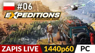 Expeditions: A MudRunner Game PL 🛻 #6 - odc.6 🚘 Skład wody, pustelnik i wstrząsy