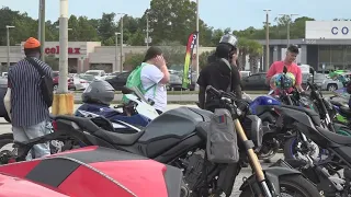 Jacksonville motorcycle drivers worry debris in the road is causing accidents