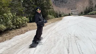 ゴールデンウィーク最終日。焼額山スキー場に行ってみた