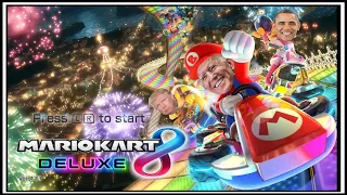 US Presidents race in Mario Kart