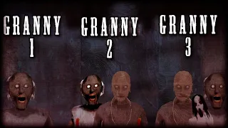 🔴GRANNY.  ВСЕ ЧАСТИ НА ХАРДЕ. ПРОХОЖДЕНИЕ