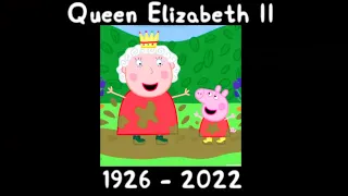 Peppa Pig But The Queen Dies