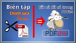 PDF24 - Phần mềm biên tập, chỉnh sửa, cắt, nối file PDF (phần 1)