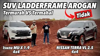 ISUZU MU-X 1.9 & NISSAN TERRA VL 2.5 | SUV Ladderframe Kurang Populer Ternyata Menyimpan