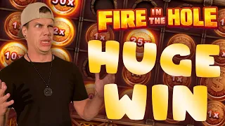 CRAZY Win From FIRE in the HOLE ⛏️