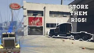 GTA V: Store BIG VEHICLES into 4-car garage (New Gen, story mode)