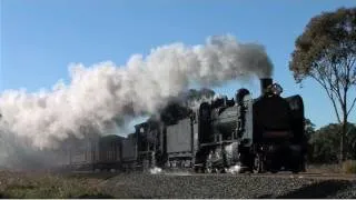 Steamrail Special near Huntly.  Mon 13/06/11