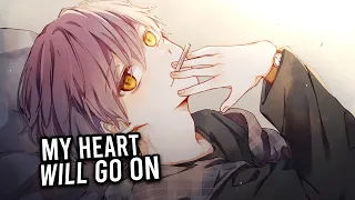 ✪「Nightcore」➥ My Heart Will Go On (Male/Rock Version) - Lyrics