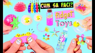 Cum Sa Faci FIDGET TOYS In 5 MINUTE | DIY Jucarii Antistres!