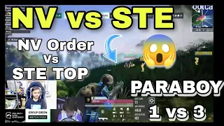 HECTOR REACTION ON NV VS STE IN PMGC 🥵|| NV ORDER VS STE TOP 🥵 PARABOY 1 VS 3😱🥵#pmgc #paraboy