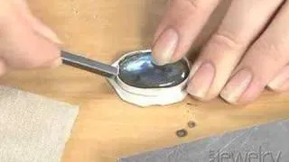Art Jewelry - Setting a cabochon in a bezel part 2