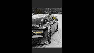 Audi A7 Quattro in Snow #audi #snow