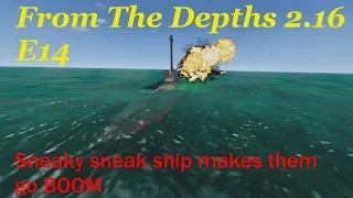 From The Depths 2.16 E14-Building an early sub pack,LetsBuild,Playthrough