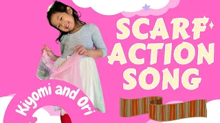 SCARF PRESCHOOL SONG |Learning Body Parts  Action Song