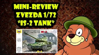 KIT REVIEW 1/72 Zvevda IS-2 Tank