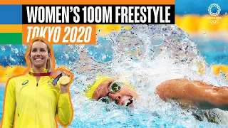 Women's 100m Freestyle Final | Tokyo Replays