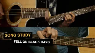 Fell On Black Days Acoustic Guitar Lesson - Soundgarden