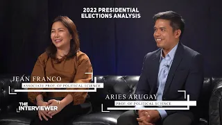 2022 Presidential Elections Analysis featuring Political Analysts: Jean Franco & Aries Arugay