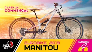 Вилка Manitou Mezzer Pro Forks BOOST и Сommencal CLASH 24'' | EuroBike 2019