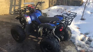 How to cold start ATV (TAO TAO). See Description