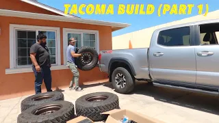 My 3rd Gen Tacoma Gets A Lift and New Wheels!!!!!