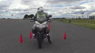 Practice makes perfect - Slalom - VStrom 650