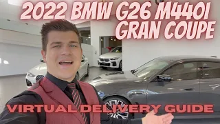 2022 BMW M440i Gran Coupe Virtual Delivery Guide - Denver BMW