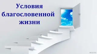 "Условия благословенной жизни". П. П. Бяков. МСЦ ЕХБ