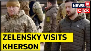 Russia Ukraine War Updates  | Zelensky Visits Newly Freed Kherson In Ukraine  | News18