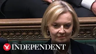 Moment Liz Truss appears in Common after mystery absence