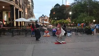 Danza folclórica: ZAMBA. Academia: Recuerdo Salteño