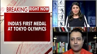 Olympics 2020: Weightlifter Mirabai Chanu Wins Silver, India's 1st Medal At Tokyo Games