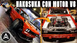 Este Nissan Hakosuka GTR Tiene un Motor V8 de NASCAR y Tiene un Sonido BRUTAL.