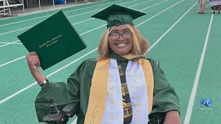Portsmouth woman graduates NSU after being in coma