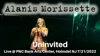 Alanis Morissette - Uninvited LIVE @ PNC Bank Arts Center Holmdel NJ 7/21/2022