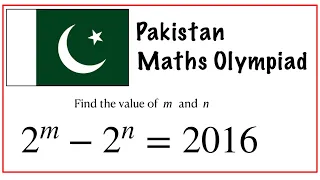 Pakistan Maths Olympiad Question | Find the value of m and n #olympiad #imo #pakistan