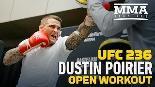 UFC 236: Dustin Poirier Open Workout Highlights - MMA Fighting