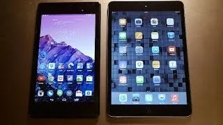 Google Nexus 7 (2013) vs iPad mini Retina