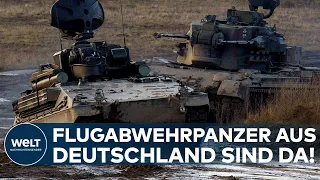PUTINS KRIEG: Ukraine erhält erste Gepard-Flugabwehrpanzer aus Deutschland