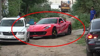 Loudest Ferrari 812 Superfast | Insane V12 Sounds | Novitec | Reactions | India